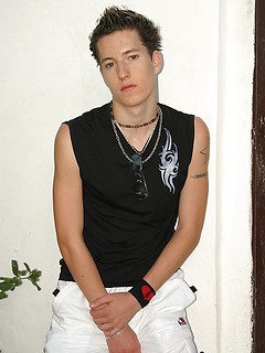 Cute college boy get naked and posed