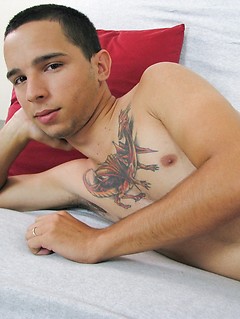 Straight married latin boy jerking off before us camera