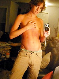Gay amateur boy performs softcore posing