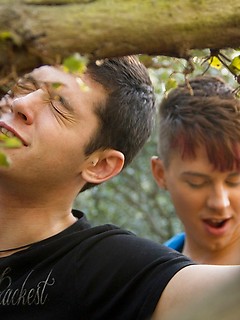 One of the biggest dicked boys Kyler Ash and one of the biggest bubble butt from Helix