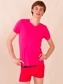 Handsome high straight pal Joel Martin waits for u