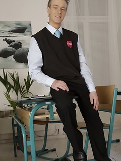 Two Horny Students Fuck The Jizz Out Of Each Other Bareback-Style!