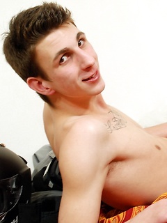 Young Blond Gets A Double-Dicked Raw Fuck From His Horny Stud Buddies!