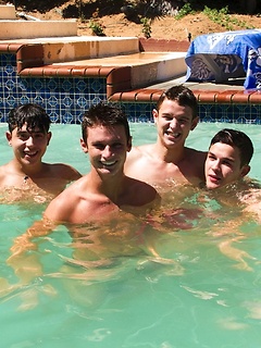 What better way to spend a hot summer afternoon then at a twink pool party