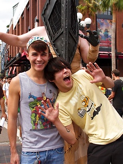 Sexy stud Andy Taylor and wholesome hottie Matthew Keading