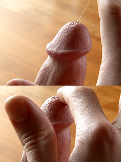 Twink boy Danny Milk masturbates his big rod
