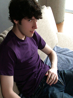 Hot twink jacking off