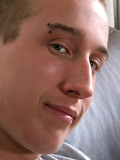 Big cocked boy masturbates & cums