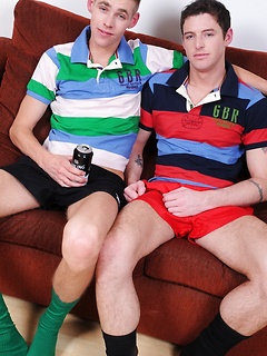 Spunk-Inducing Tackles Galore As Two Hot, Horny Studs Score Off The Pitch!